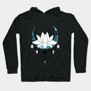 Lotus Flower Moon Hoodie